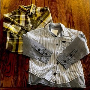 Diesel & Guess size 2 button shirts bundle. Size 2